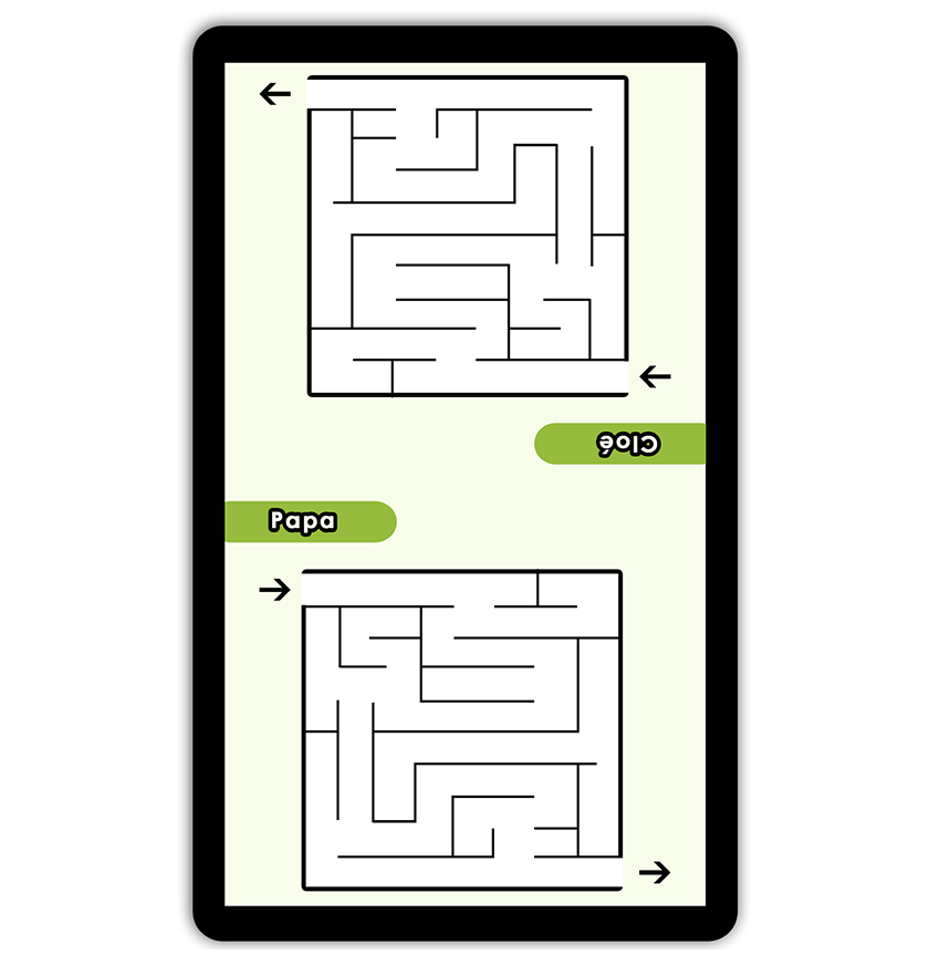 application gulli sur tablette labyrinthe