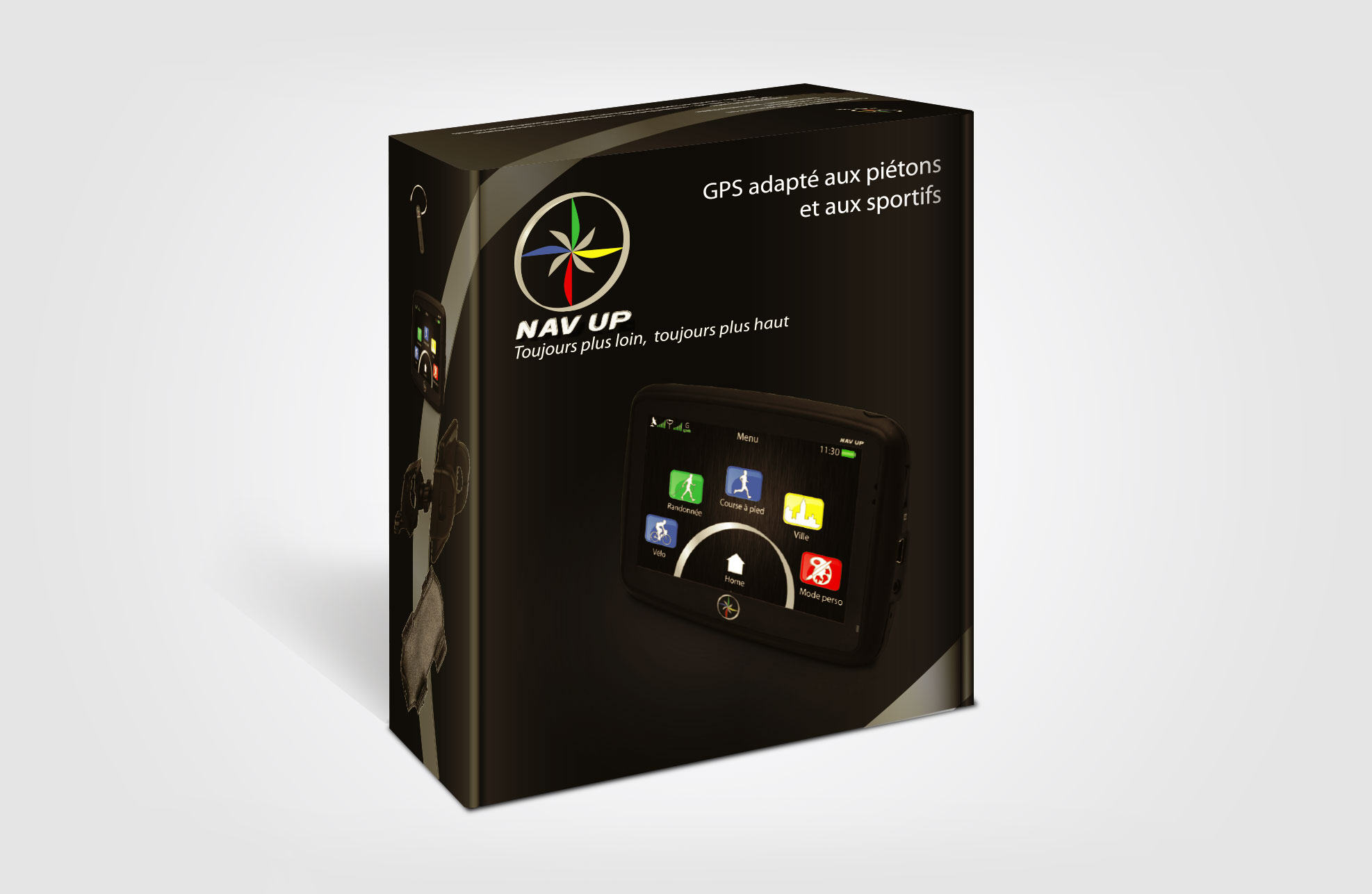 Packaging avec GPS Nav Up