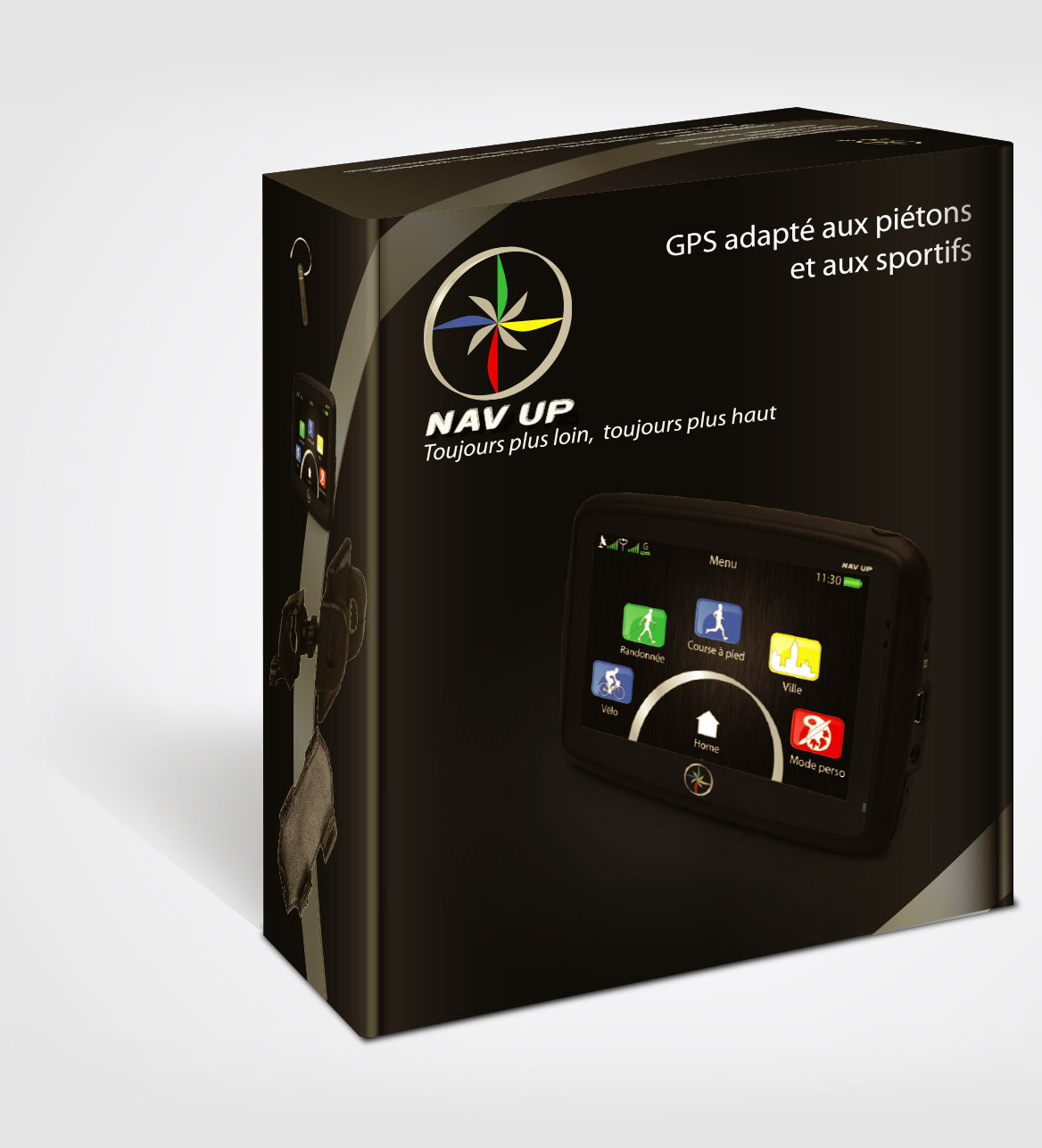 Packaging avec GPS Nav Up