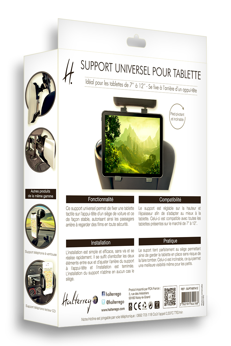 Support pour tablette